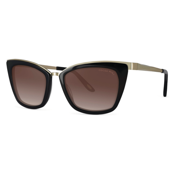 Picture of Cocoa Mint RX Ladies Black Cat Eye Sunglasses