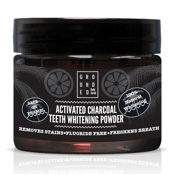 Image sur Grounded Activated Charcoal  Teeth Whitening Powder 