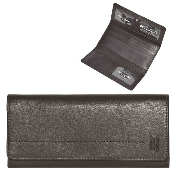 Picture of Club Rochelier Ladies' Deluxe Trifold Card Clutch